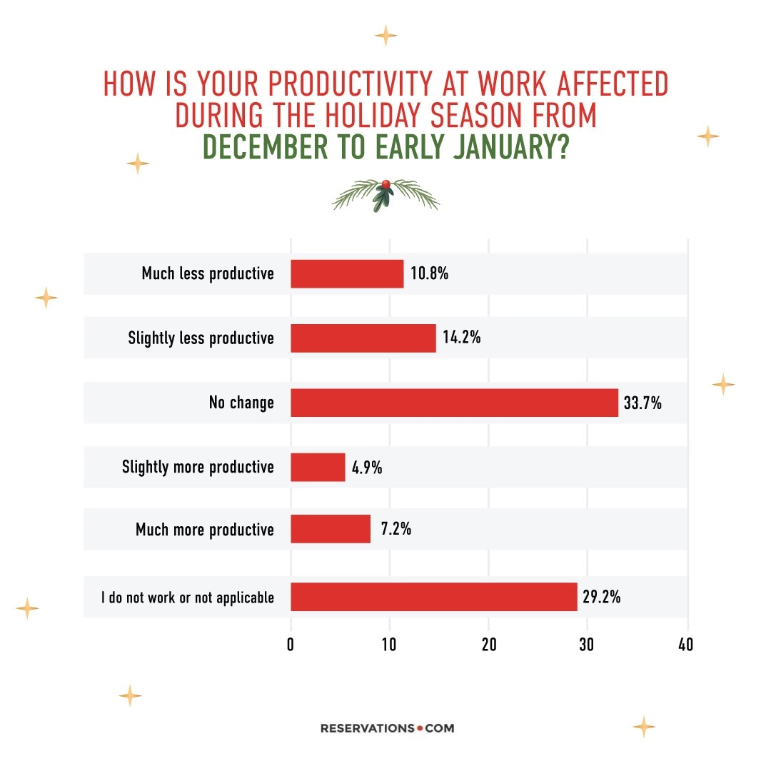 Holiday Vacation Statistics