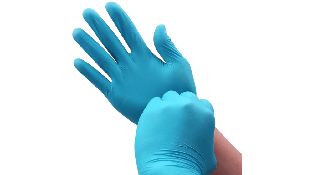 Wostar Nitrile Disposable Gloves 2.5 Mil Pack of 100