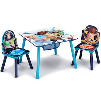Delta children disney:pixar chair set and table
