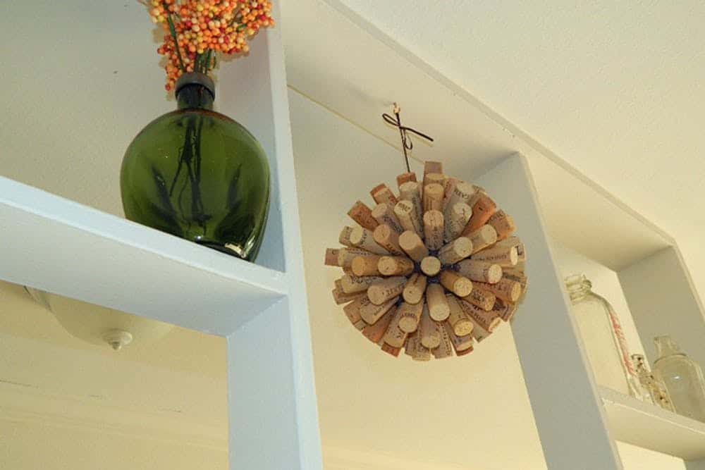 Diy decorative cork ball
