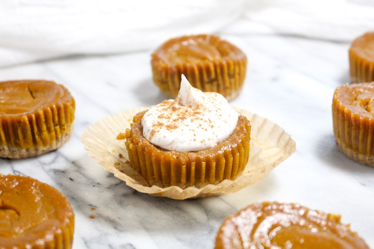 Mini pumpkin pies