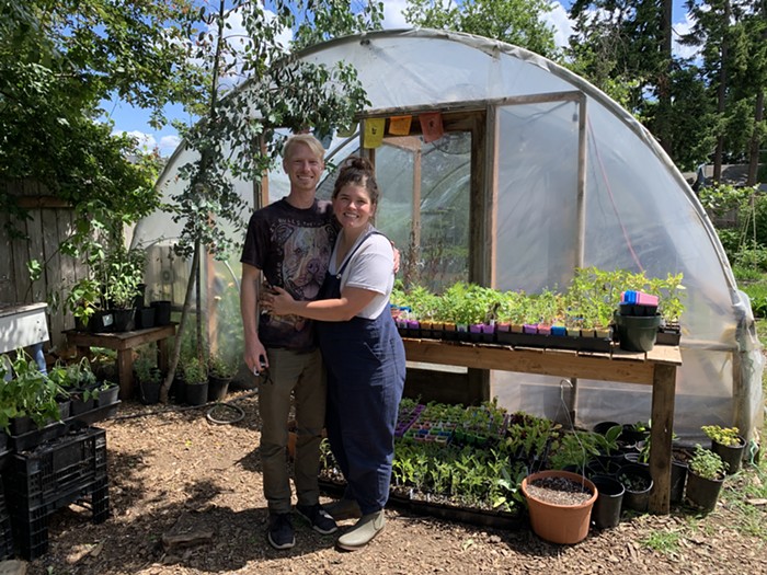 Wild Grown Farm was founded in 2015 by co-owners and husband and wife Shannon and Taylor Kane. They said that their farm connects hyper-locally with other urban farms, and there isn’t a sense of competition.