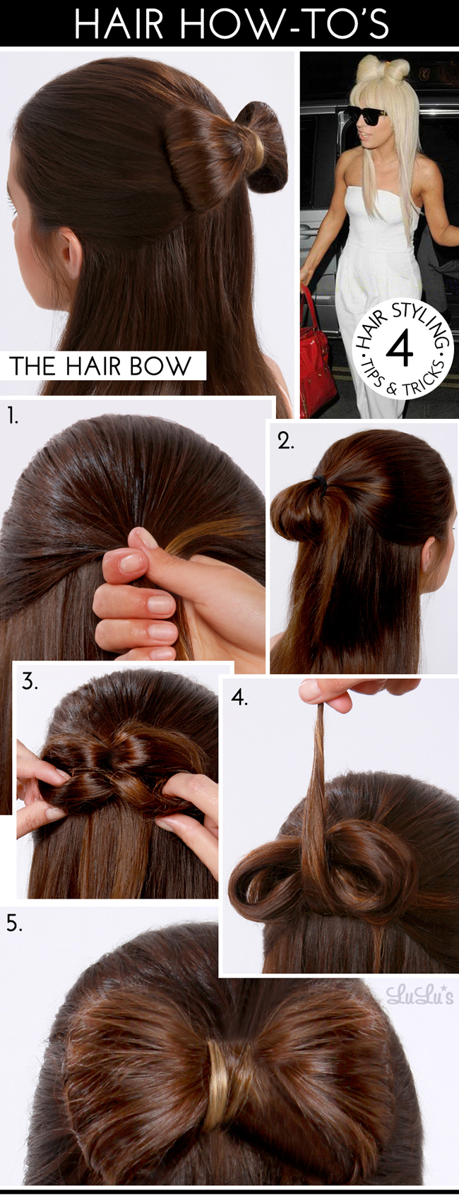 Diy hair hairbow