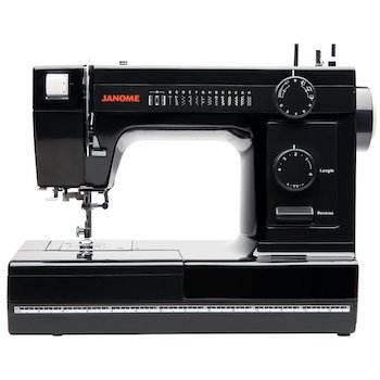 Janome industrial grade aluminum body hd1000 black edition sewing machine