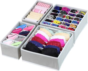 Simple houseware underwear drawer organizer