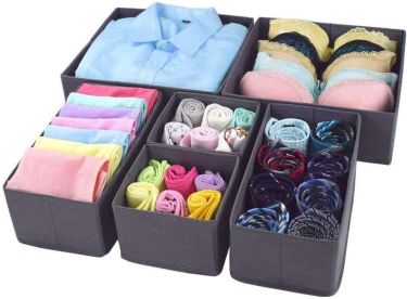 Homyfort foldable cloth storage box organizer