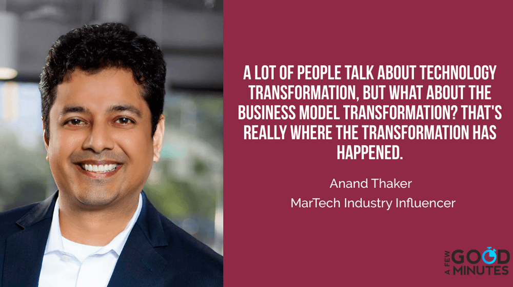 anand thaker martech industry influencer