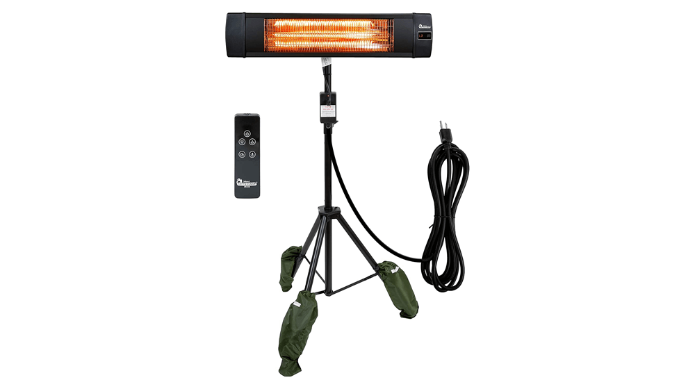 Dr Infrared Heater DR-338 Carbon Infrared Patio Heater with Tripod