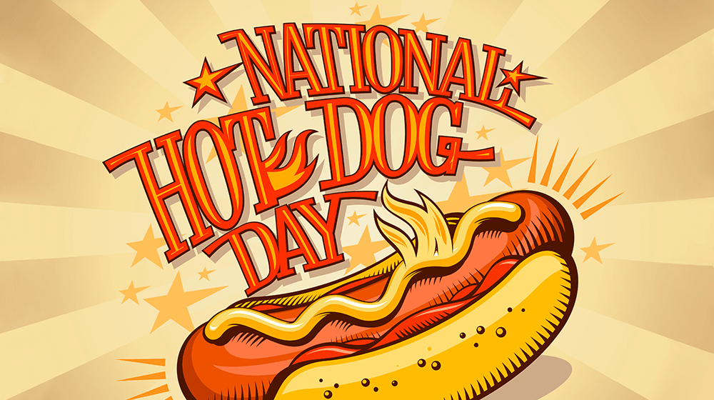 national hot dog day 