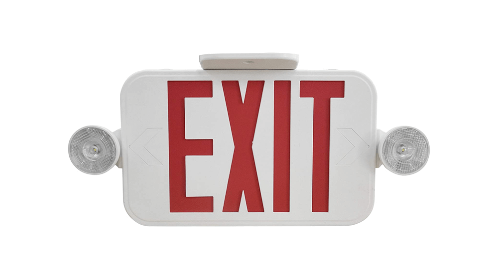 LIT-PaTH LED Combo Emergency EXIT Sign