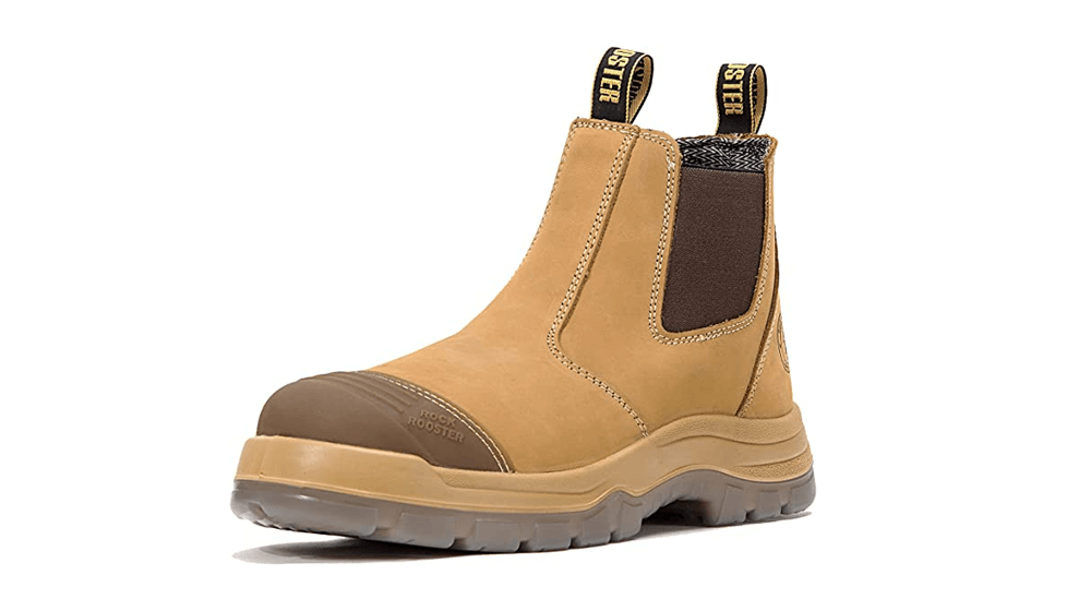 ROCKROOSTER Waterproof Steel Toe Work Boots