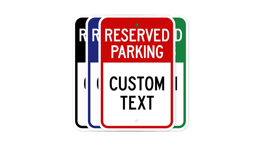 Reserved Parking Sign, Custom Parking Signs for Business