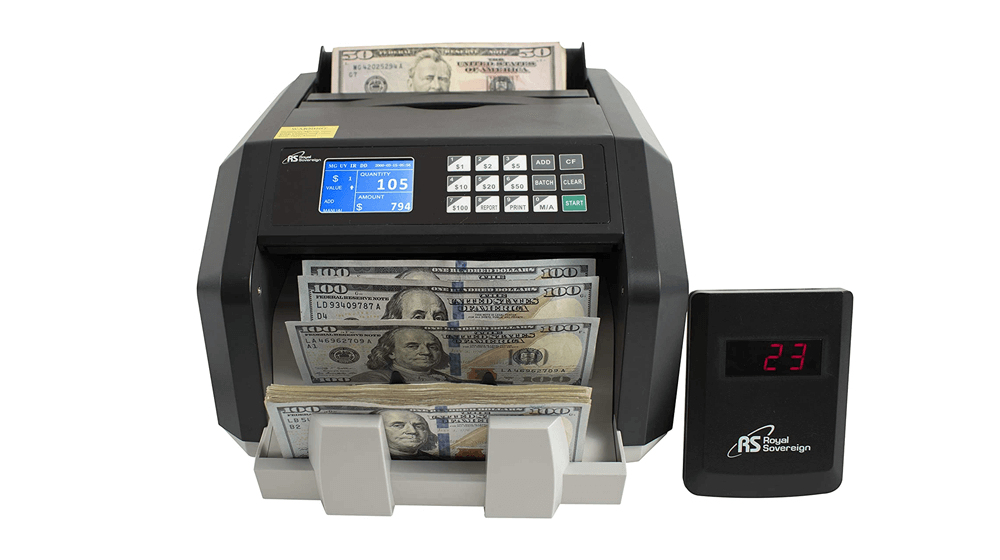 Royal Sovereign High Speed Money Counting Machine, with UV