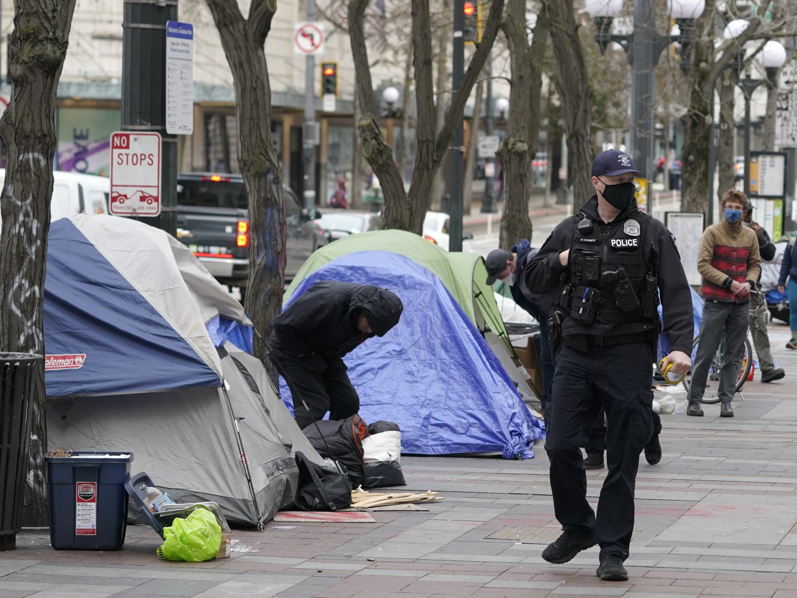 a Seattle police officer