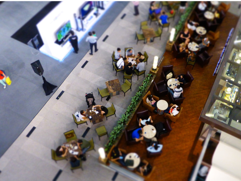 mall kiosk ideas- coffee shop