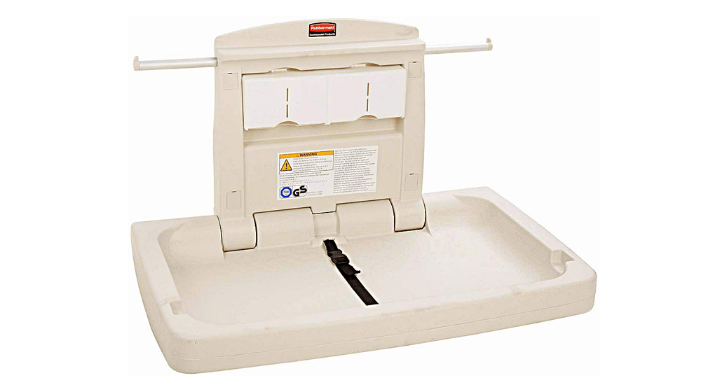 Rubbermaid Commercial Horizontal Baby Changing Station