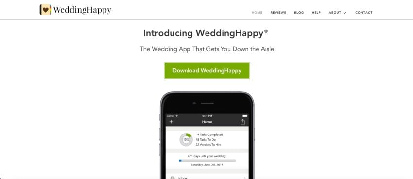 wedding planning app