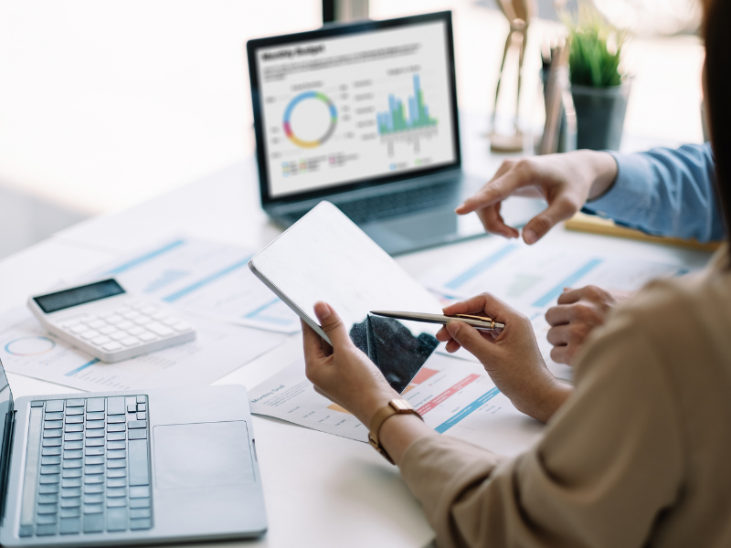 income statement charts and graphs